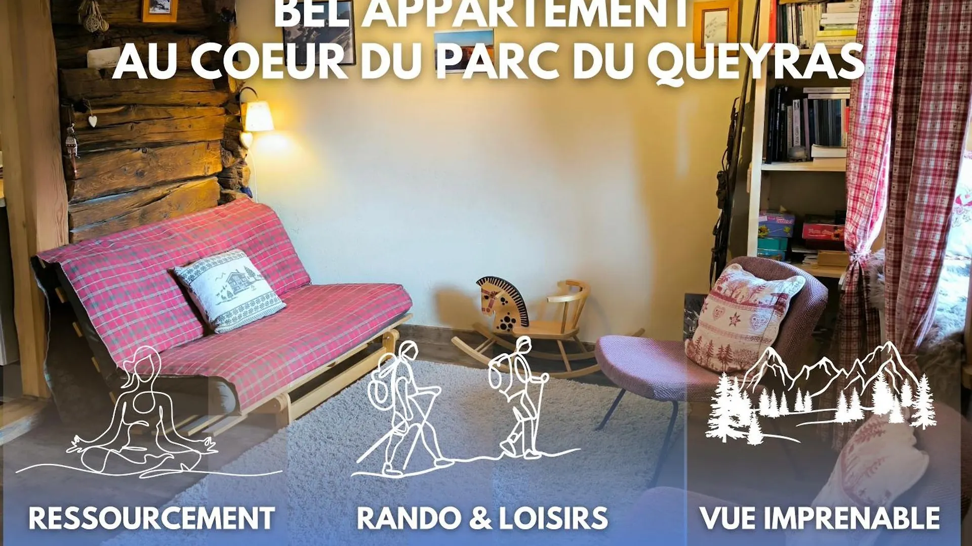 Bel Appartement Confortable Et Lumineux Molines En Queyras - Saint Veran